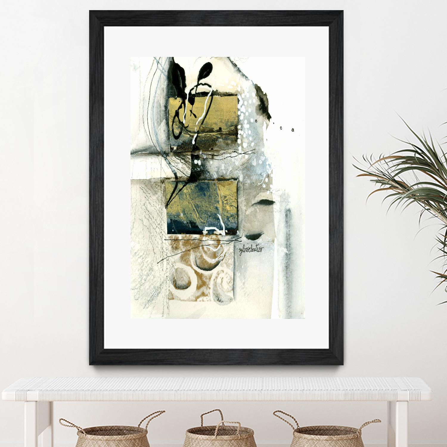 Issue by Sylvie Cloutier on GIANT ART - beige abstract