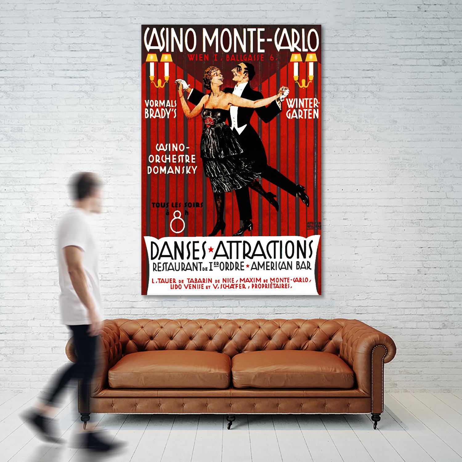 Casino Monte-Carlo by Archive on GIANT ART - black vintage