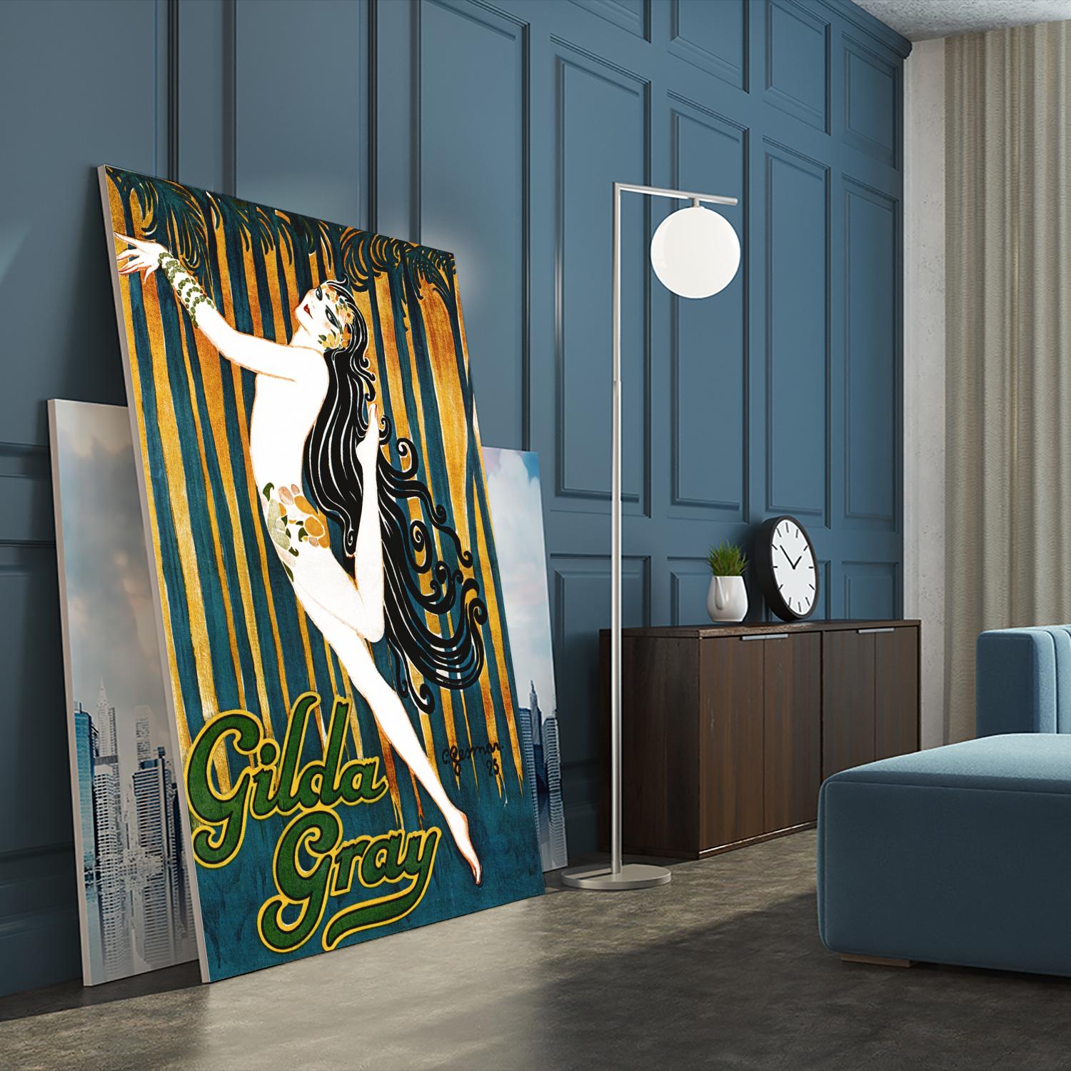 Gilda Gray by Archive on GIANT ART - yellow vintage