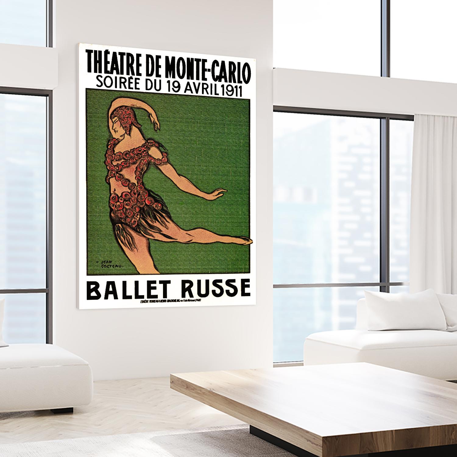 Ballet Russe by Archive on GIANT ART - white vintage