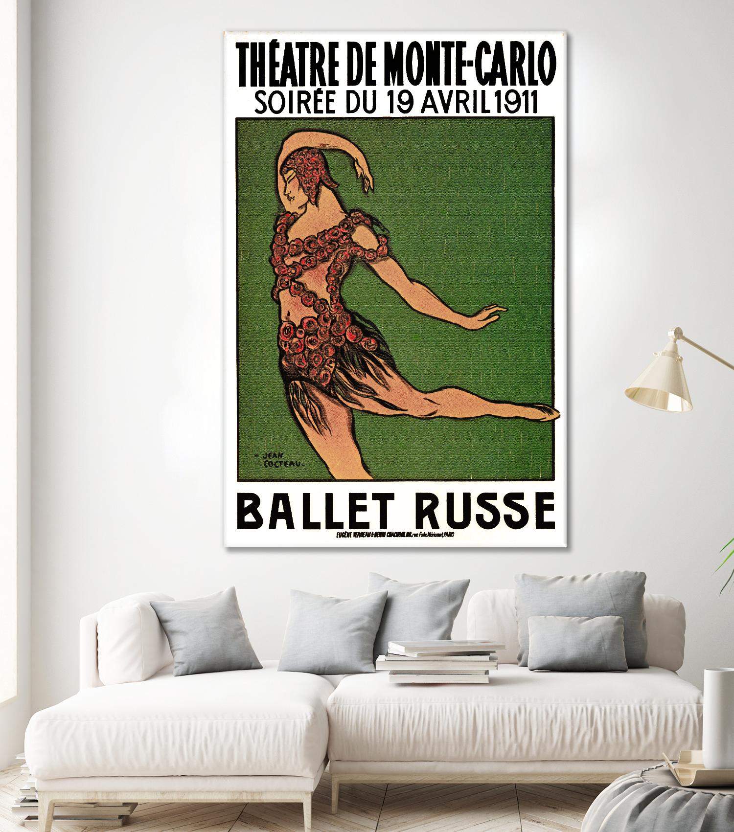 Ballet Russe by Archive on GIANT ART - white vintage