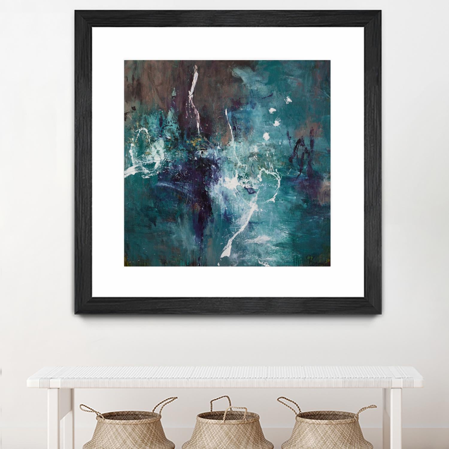 New Emergence by Doris Savard on GIANT ART - blue abstract