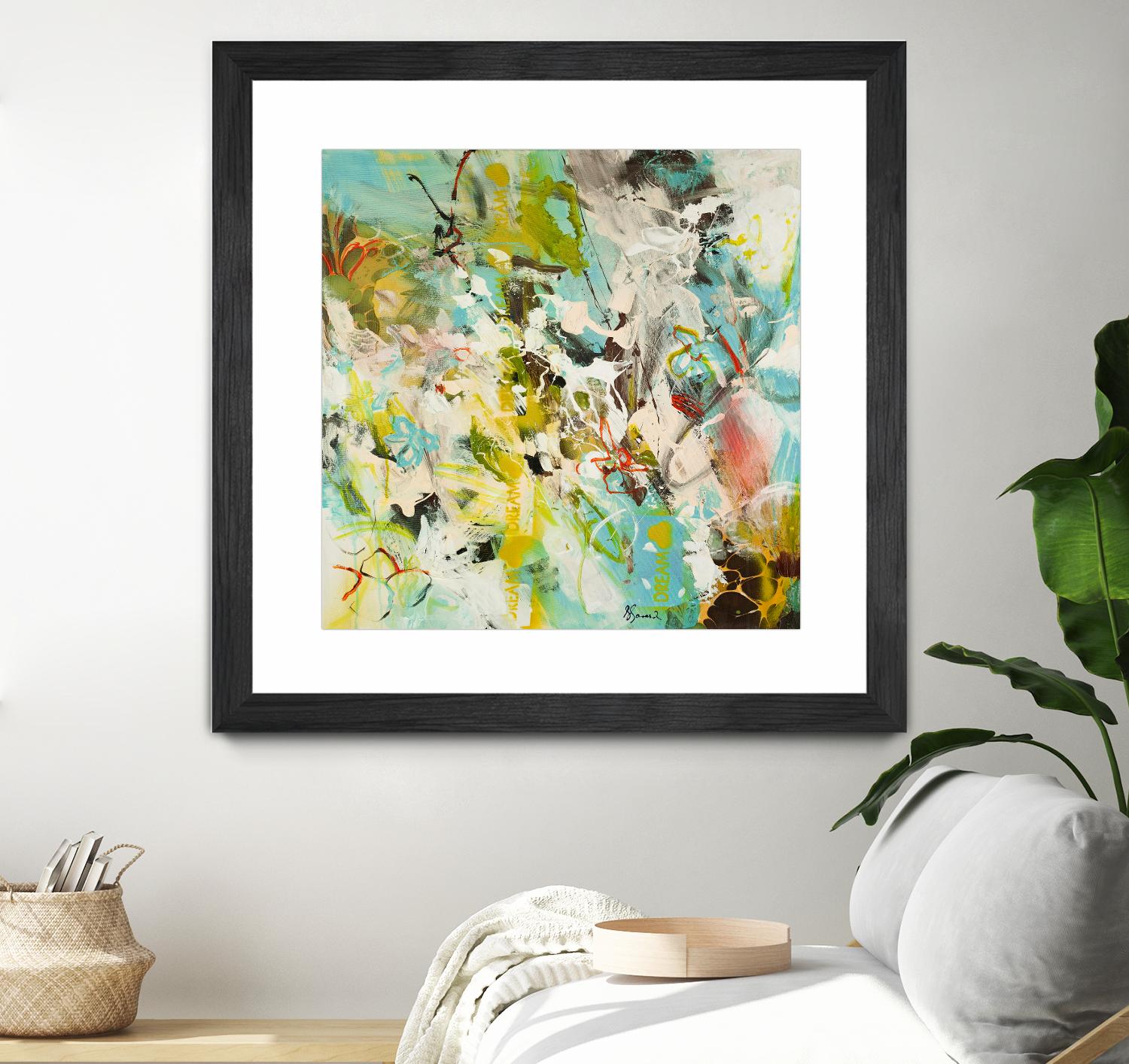 Sweet Dream I by Doris Savard on GIANT ART - pink abstract