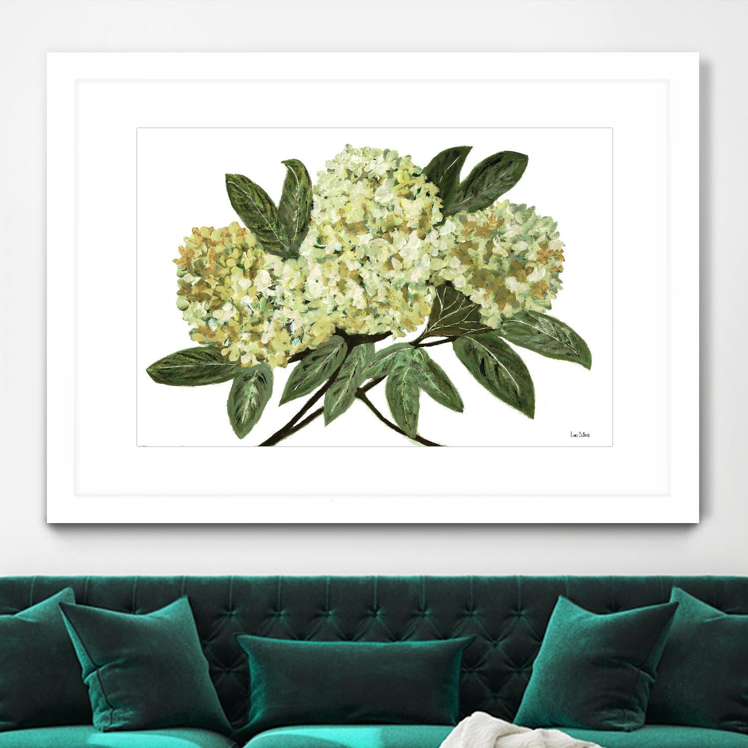 Fresh Bouquet - Lavender-1 by Lori Dubois on GIANT ART - beige floral lilas