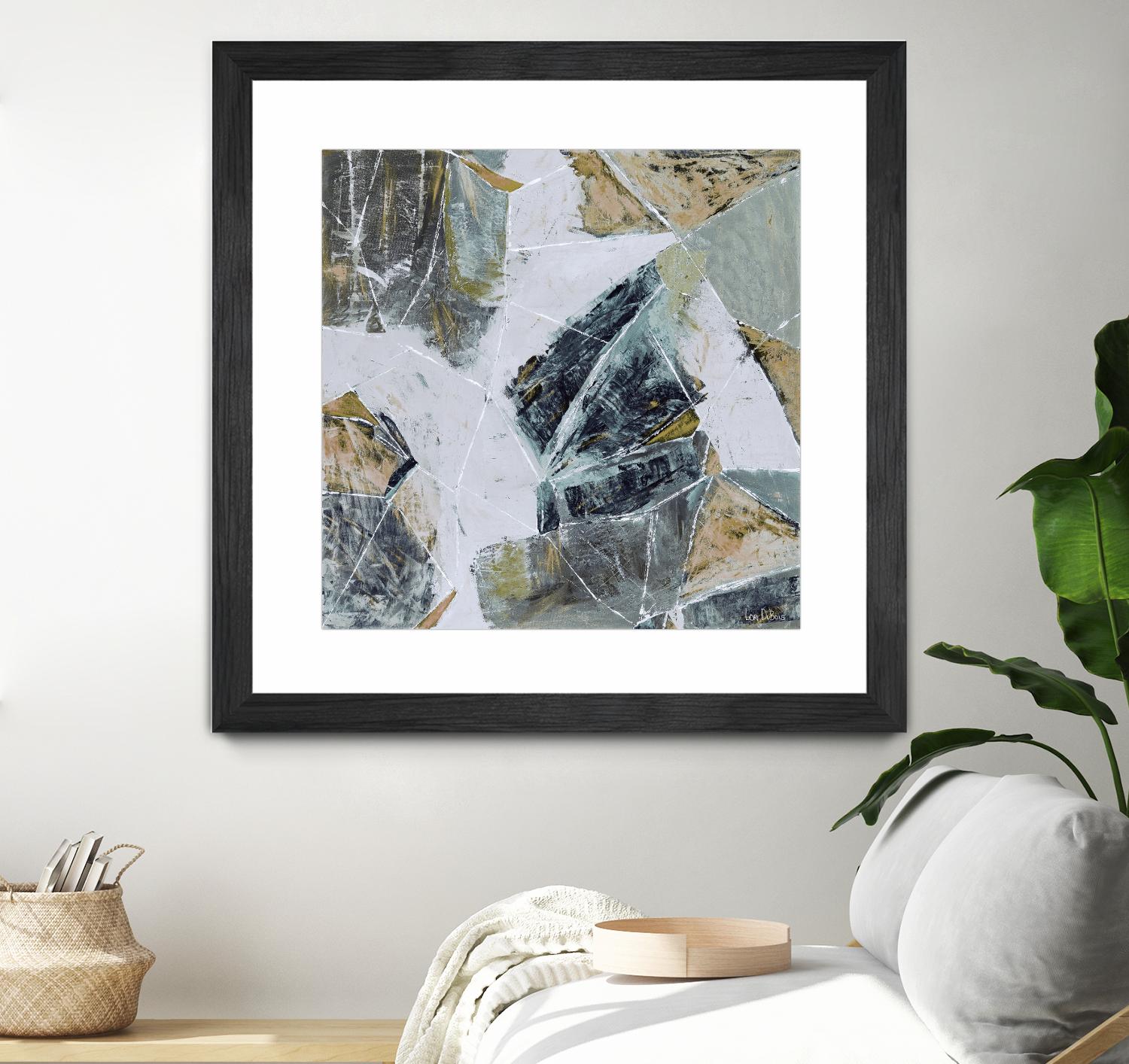 Tiger's Eye - Light -1 by Lori Dubois on GIANT ART - beige abstract