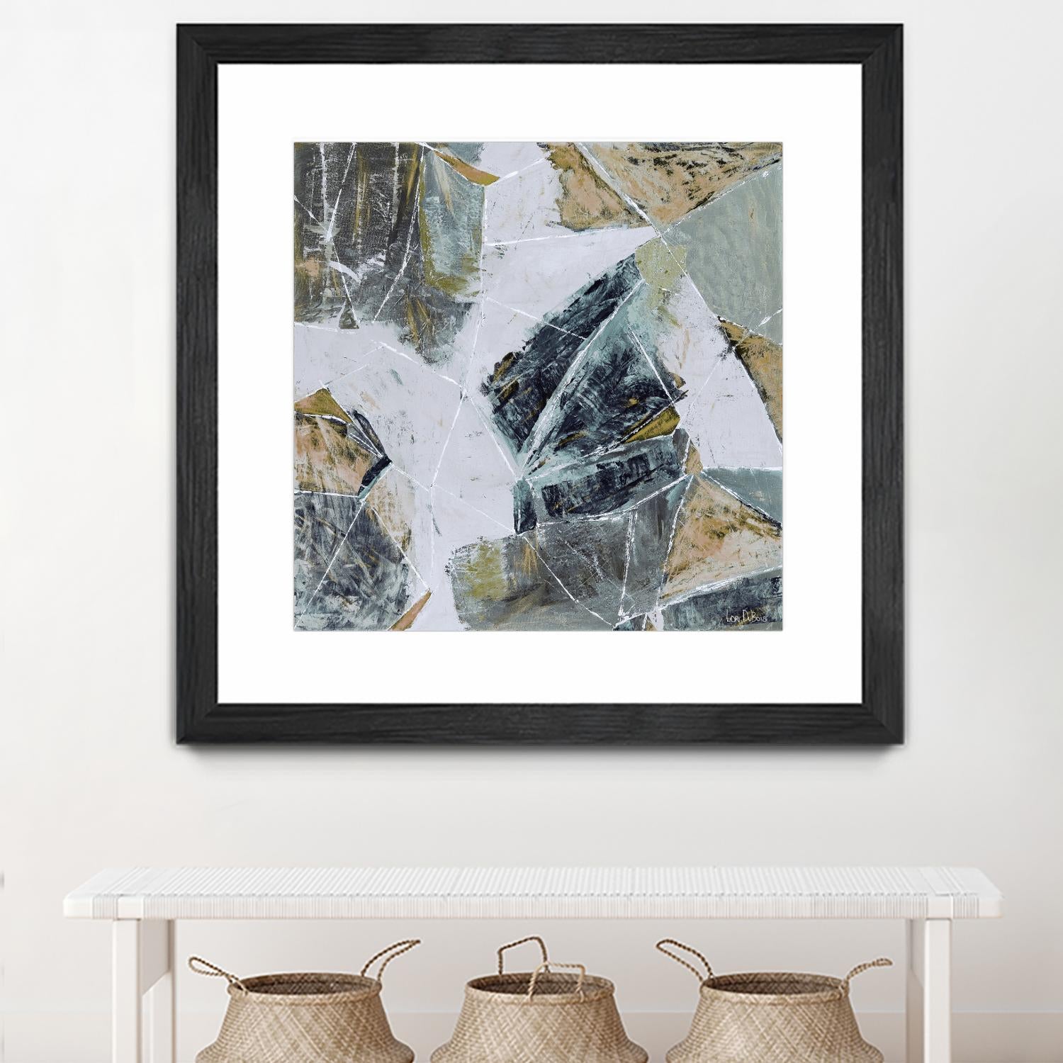 Tiger's Eye - Light -1 by Lori Dubois on GIANT ART - beige abstract