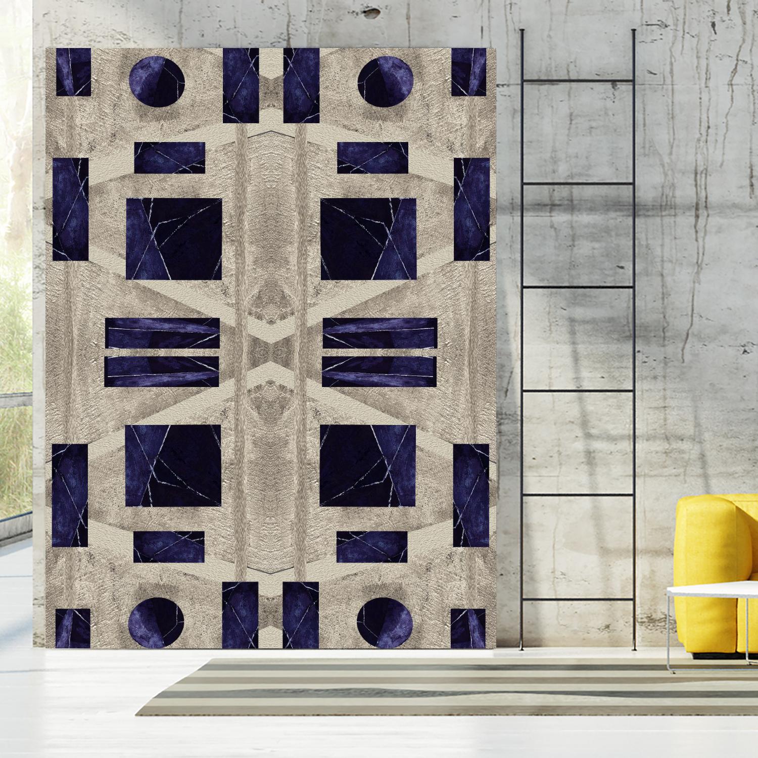 MeasureOfTime by Lori Dubois on GIANT ART - beige shapes geometric shapes