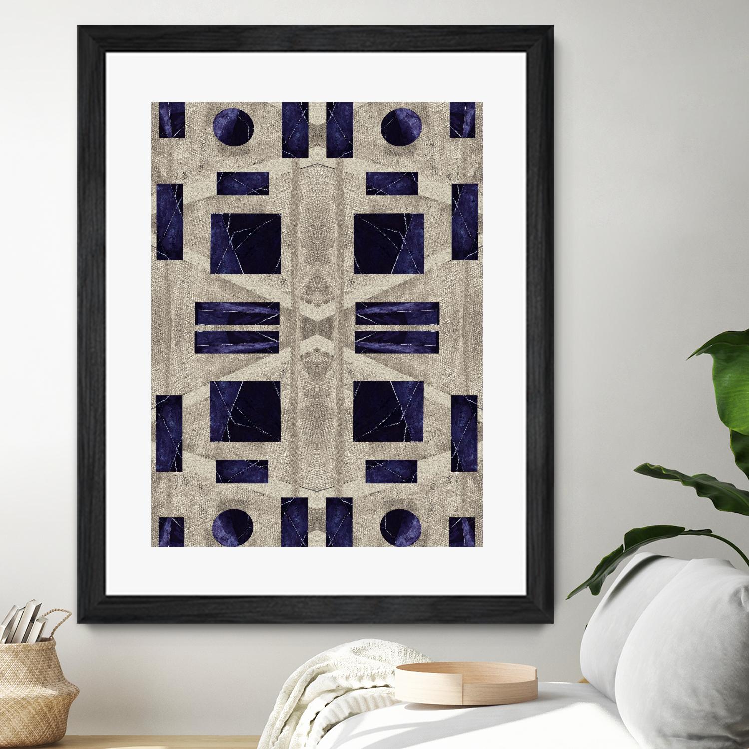MeasureOfTime by Lori Dubois on GIANT ART - beige shapes geometric shapes