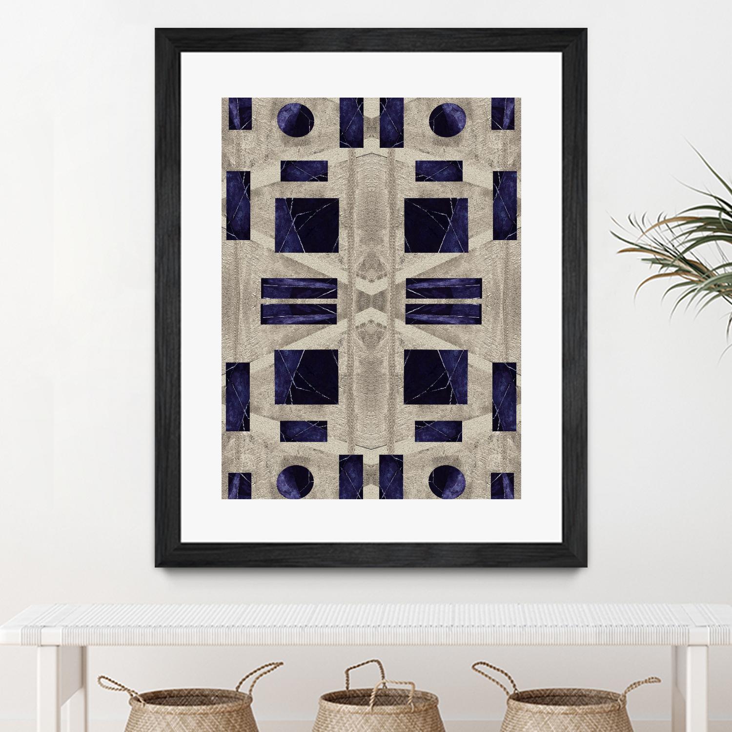 MeasureOfTime by Lori Dubois on GIANT ART - beige shapes geometric shapes