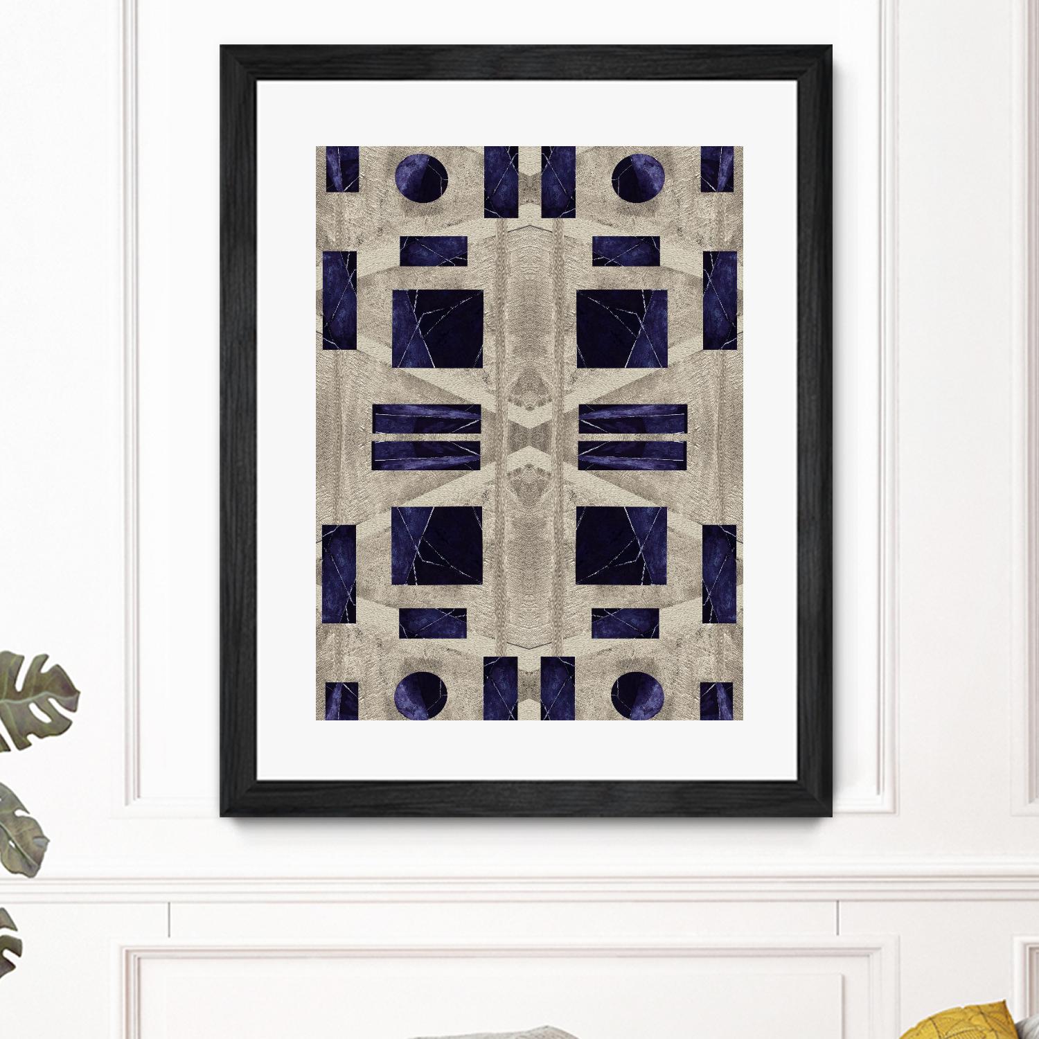 MeasureOfTime by Lori Dubois on GIANT ART - beige shapes geometric shapes