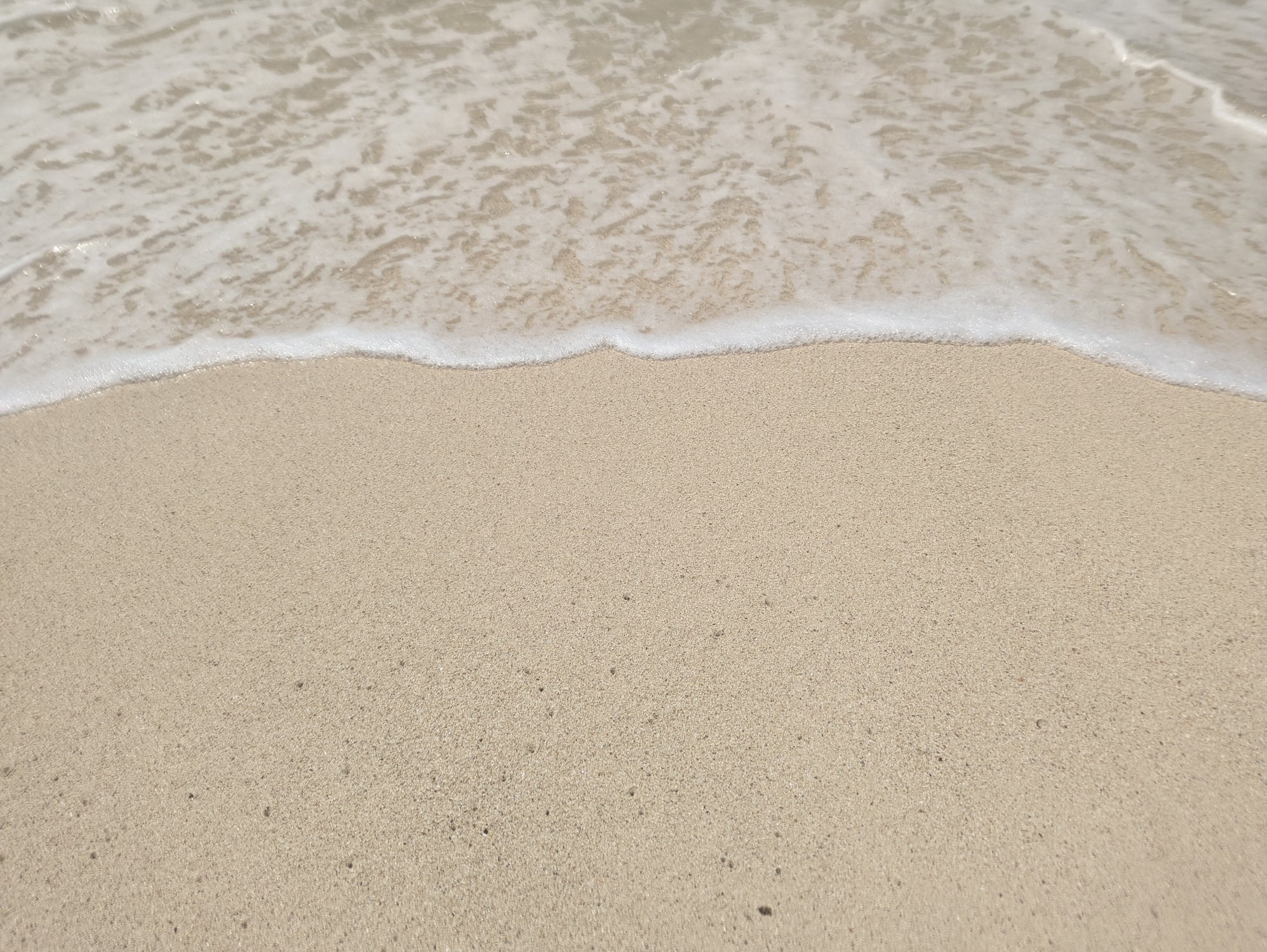 Where the ocean meets by Jennifer Cheng on GIANT ART - beige costal