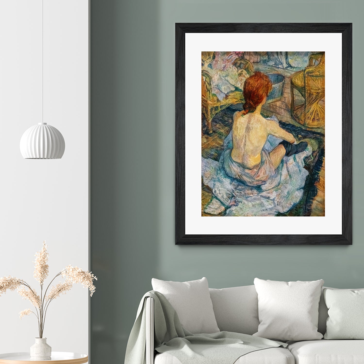 (La Toilette) - 1889 by Henri de Toulouse Lautrec on GIANT ART