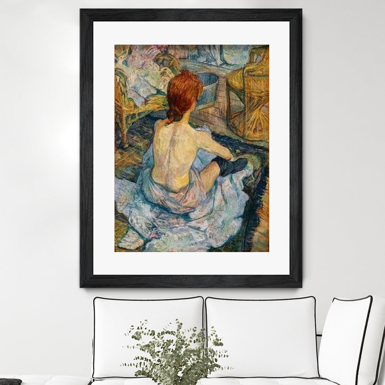 (La Toilette) - 1889 by Henri de Toulouse Lautrec on GIANT ART
