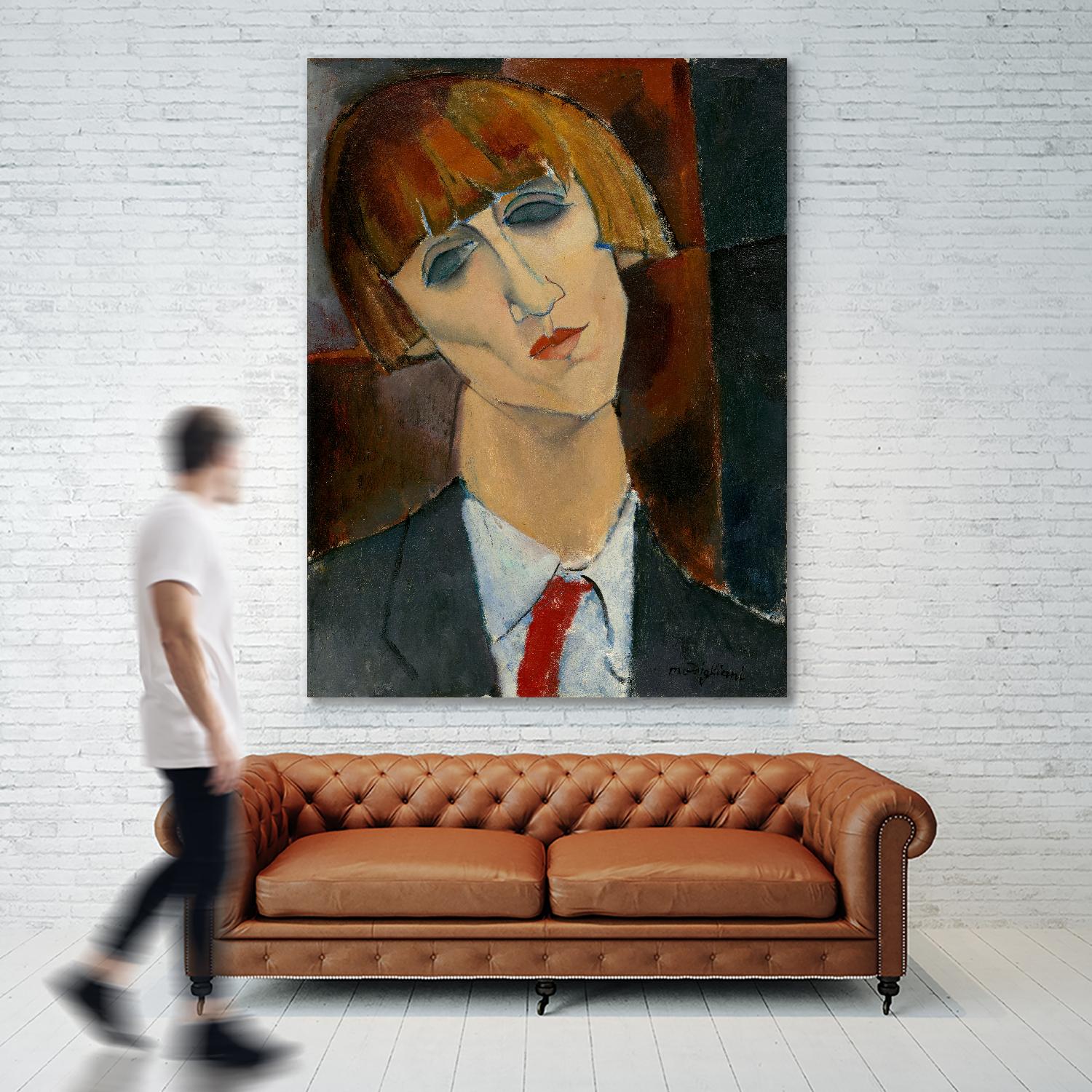 Madame Kisling, 1917 by Amedeo Modigliani on GIANT ART - museums