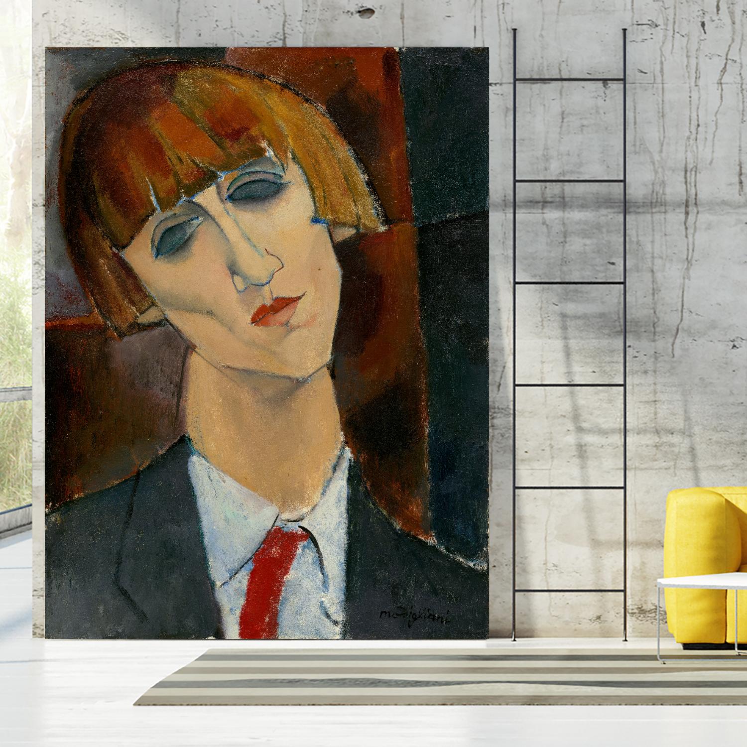 Madame Kisling, 1917 by Amedeo Modigliani on GIANT ART - museums