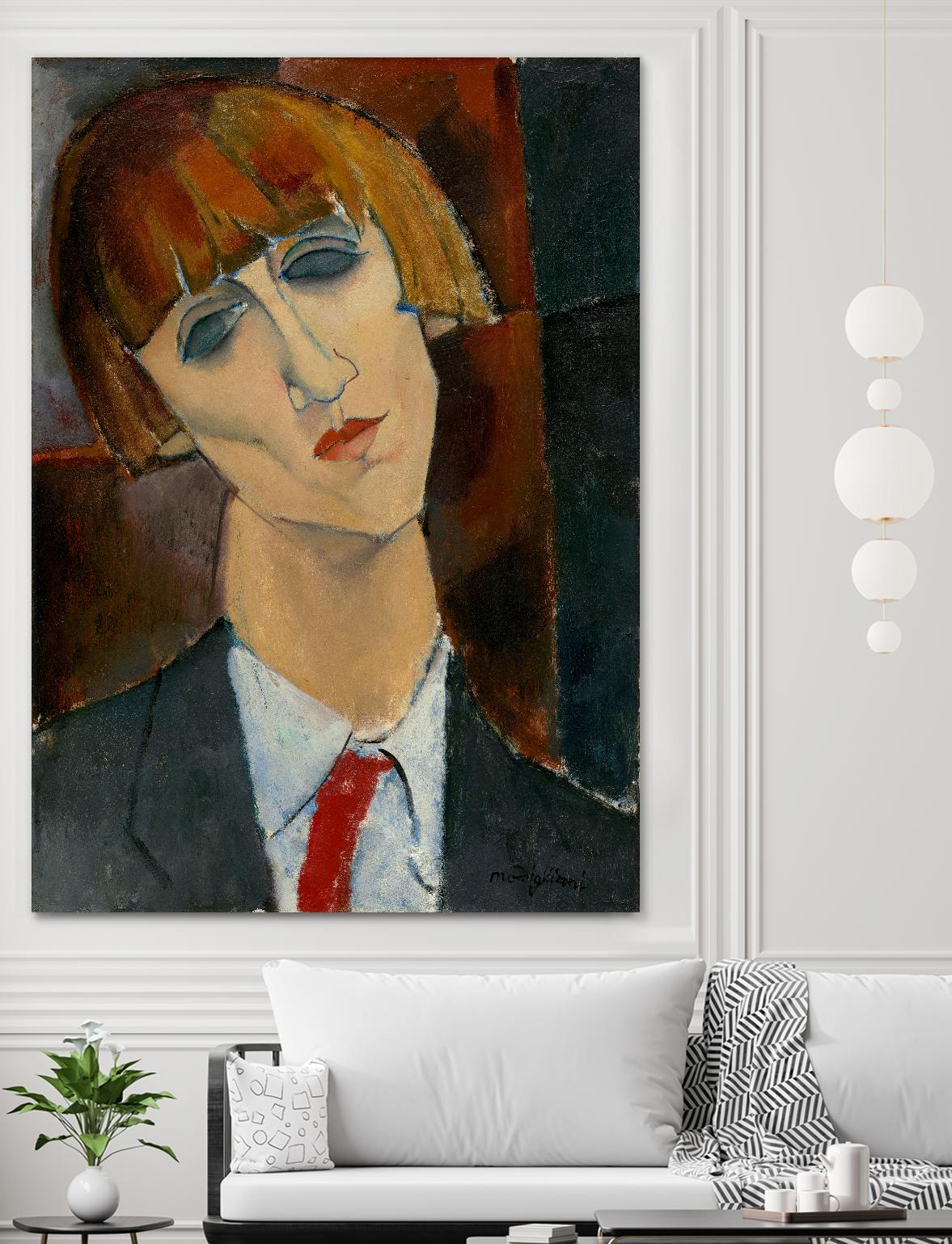 Madame Kisling, 1917 by Amedeo Modigliani on GIANT ART - museums