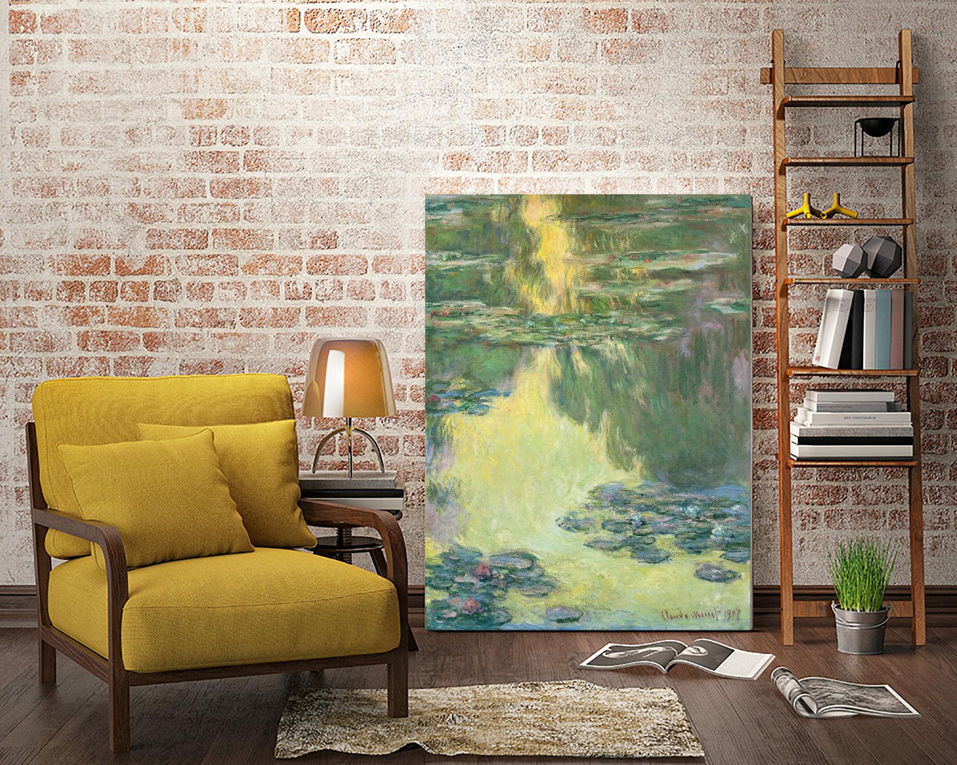 Waterlilies,1907 by Claude Monet on GIANT ART - museums flowers