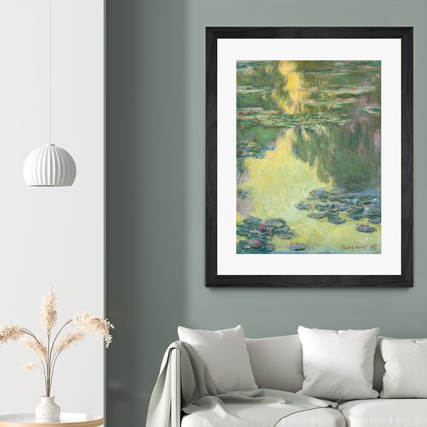 Waterlilies,1907 by Claude Monet on GIANT ART - museums flowers