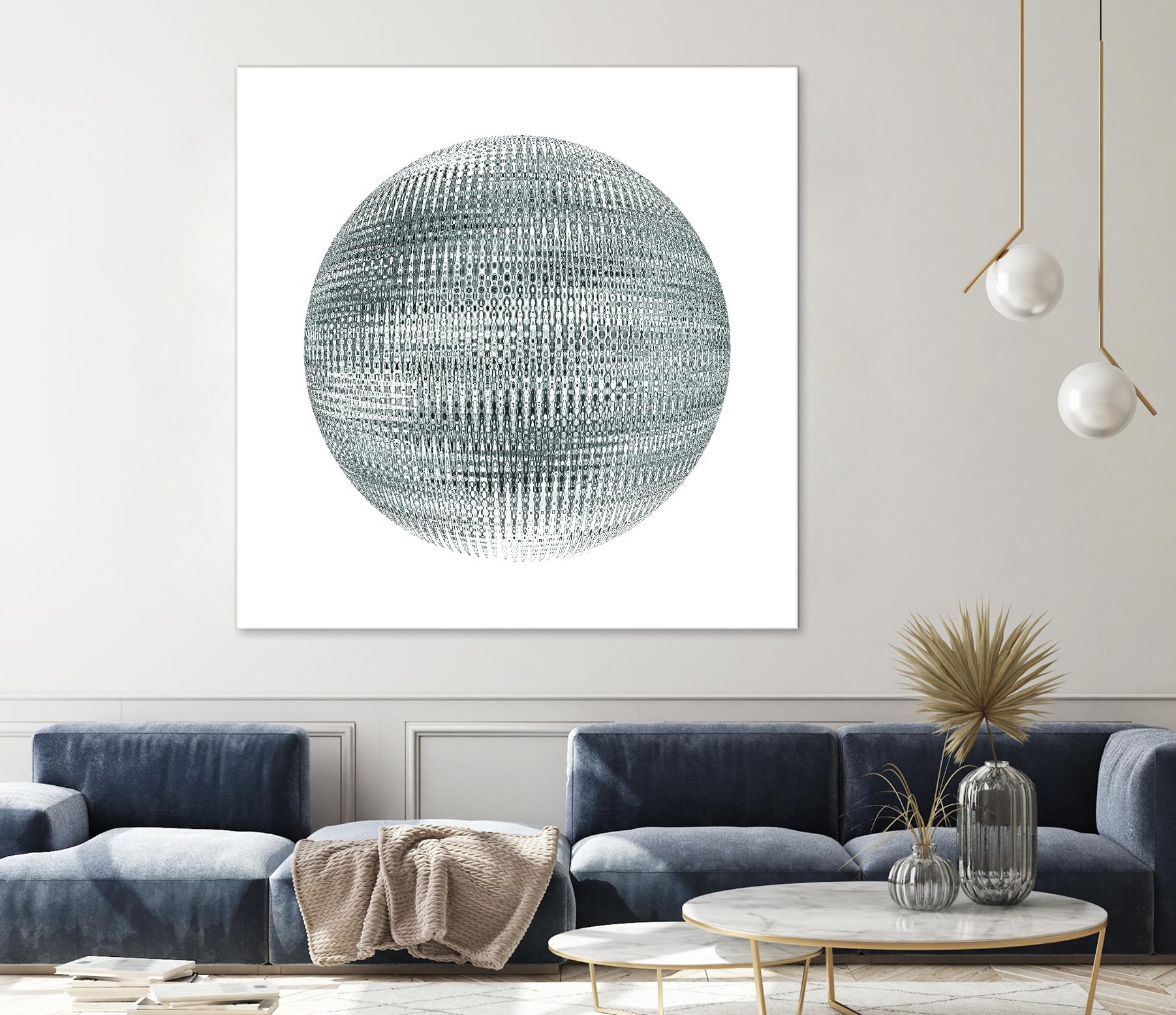 ORB - fond blanc by Celine Cimon on GIANT ART - white abstract canadian artist