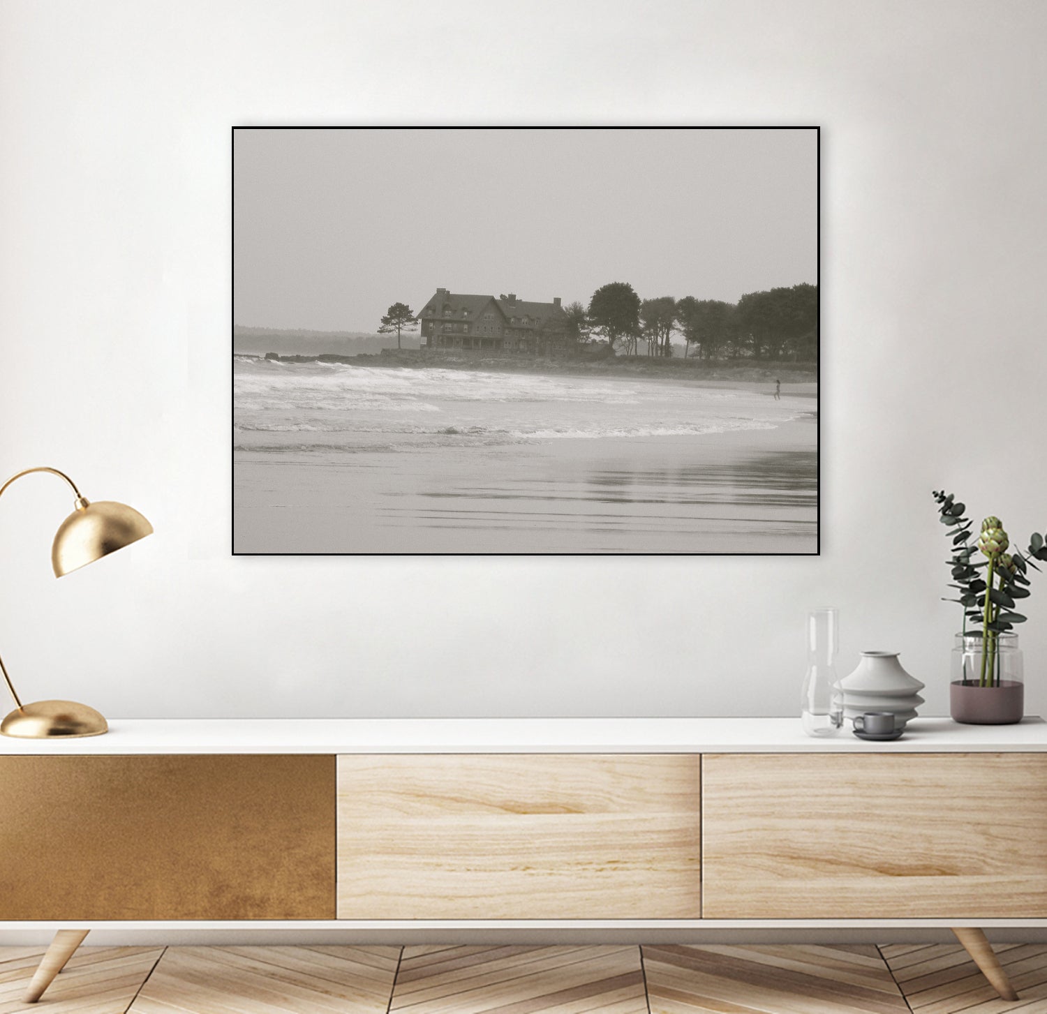 Parsons Beach by Pauline Aubut on GIANT ART - white photography sand
