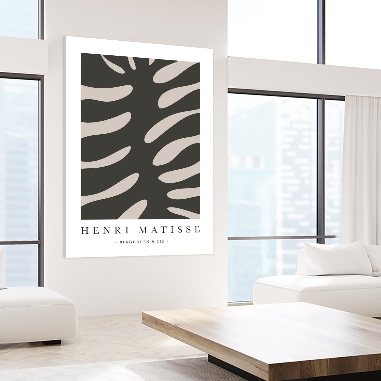 Inspiration II by M Studio on GIANT ART - beige