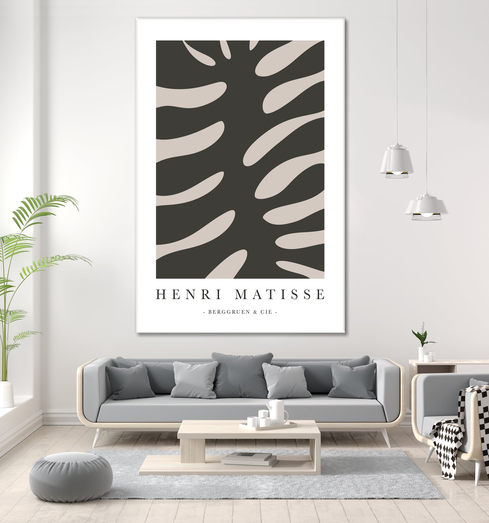 Inspiration II by M Studio on GIANT ART - beige