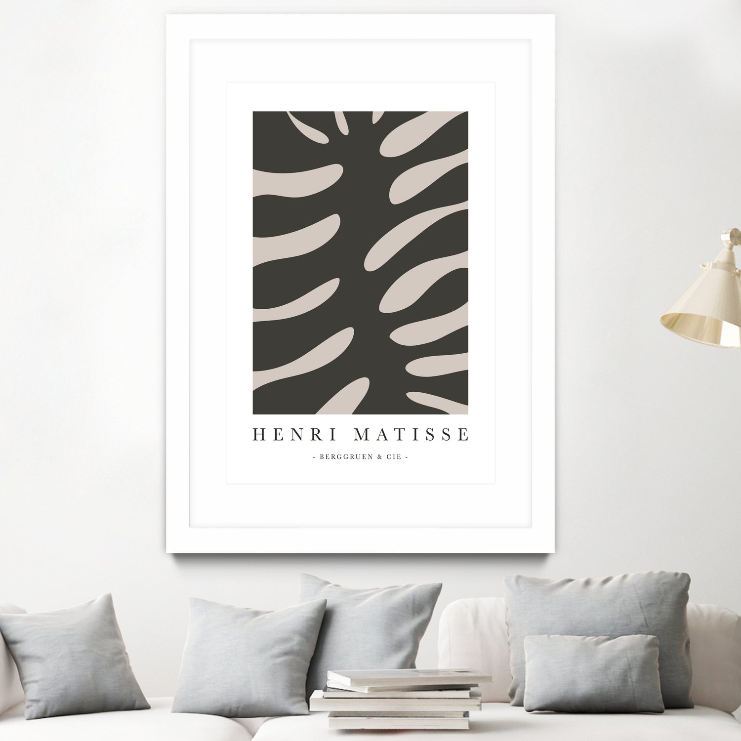 Inspiration II by M Studio on GIANT ART - beige