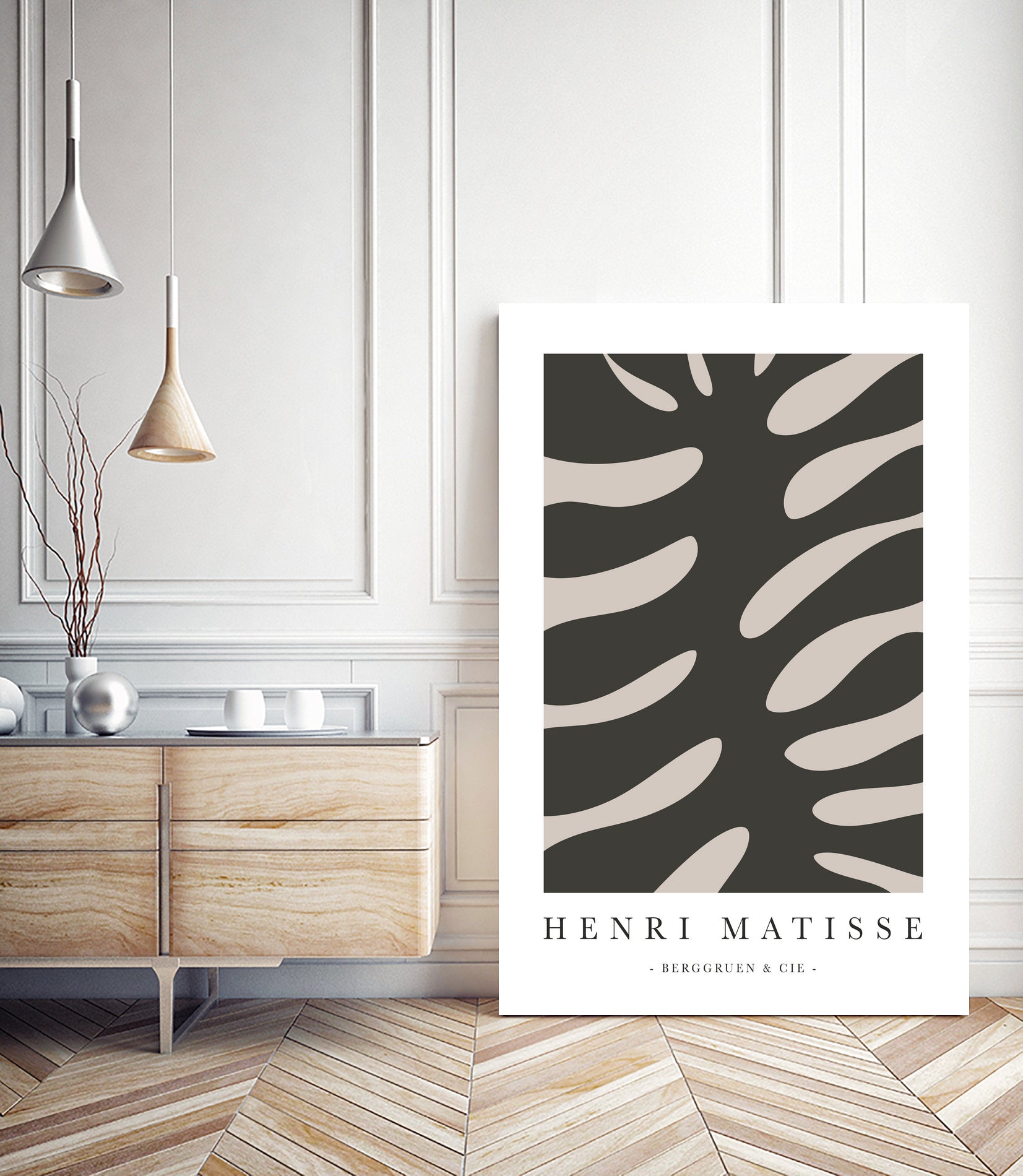 Inspiration II by M Studio on GIANT ART - beige