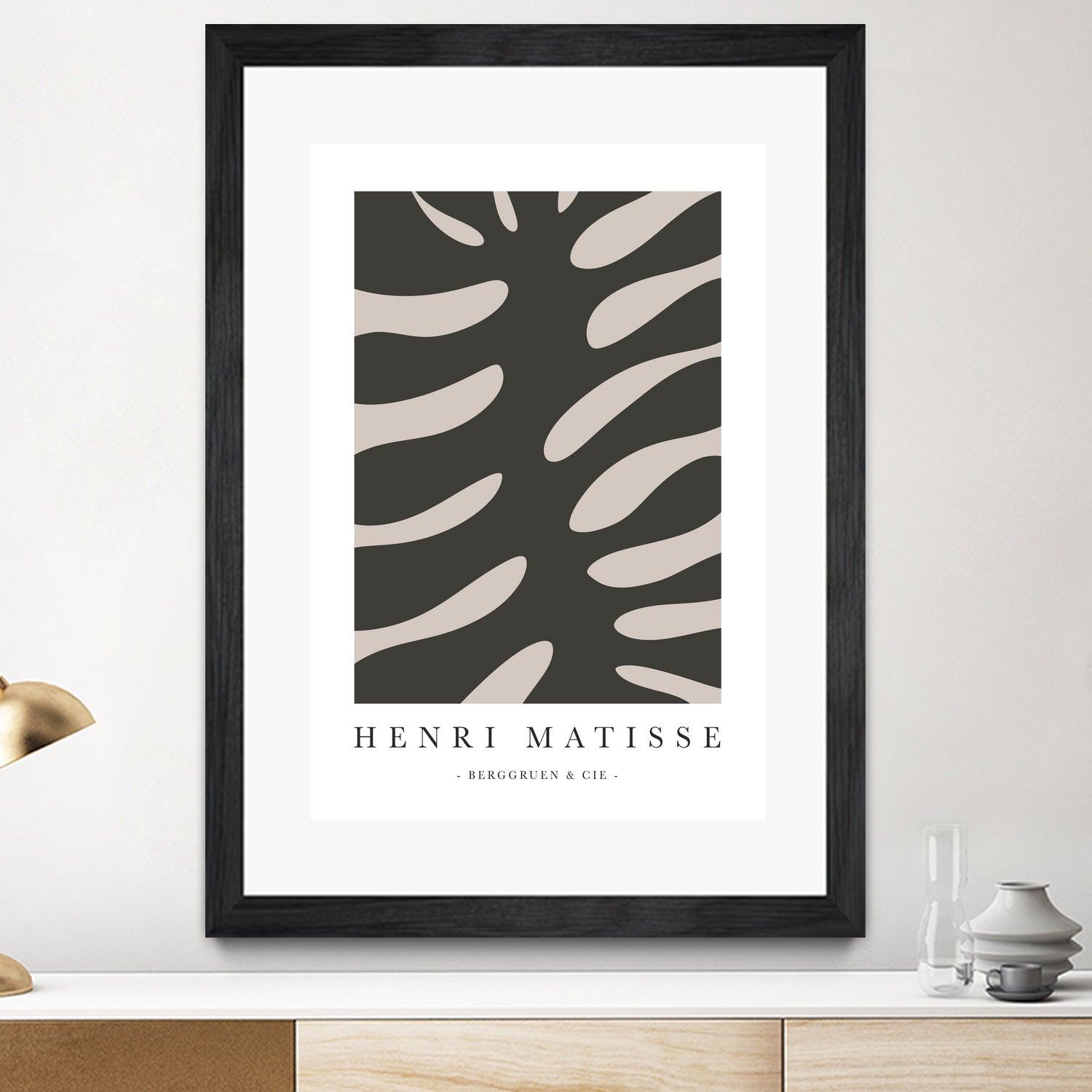 Inspiration II by M Studio on GIANT ART - beige