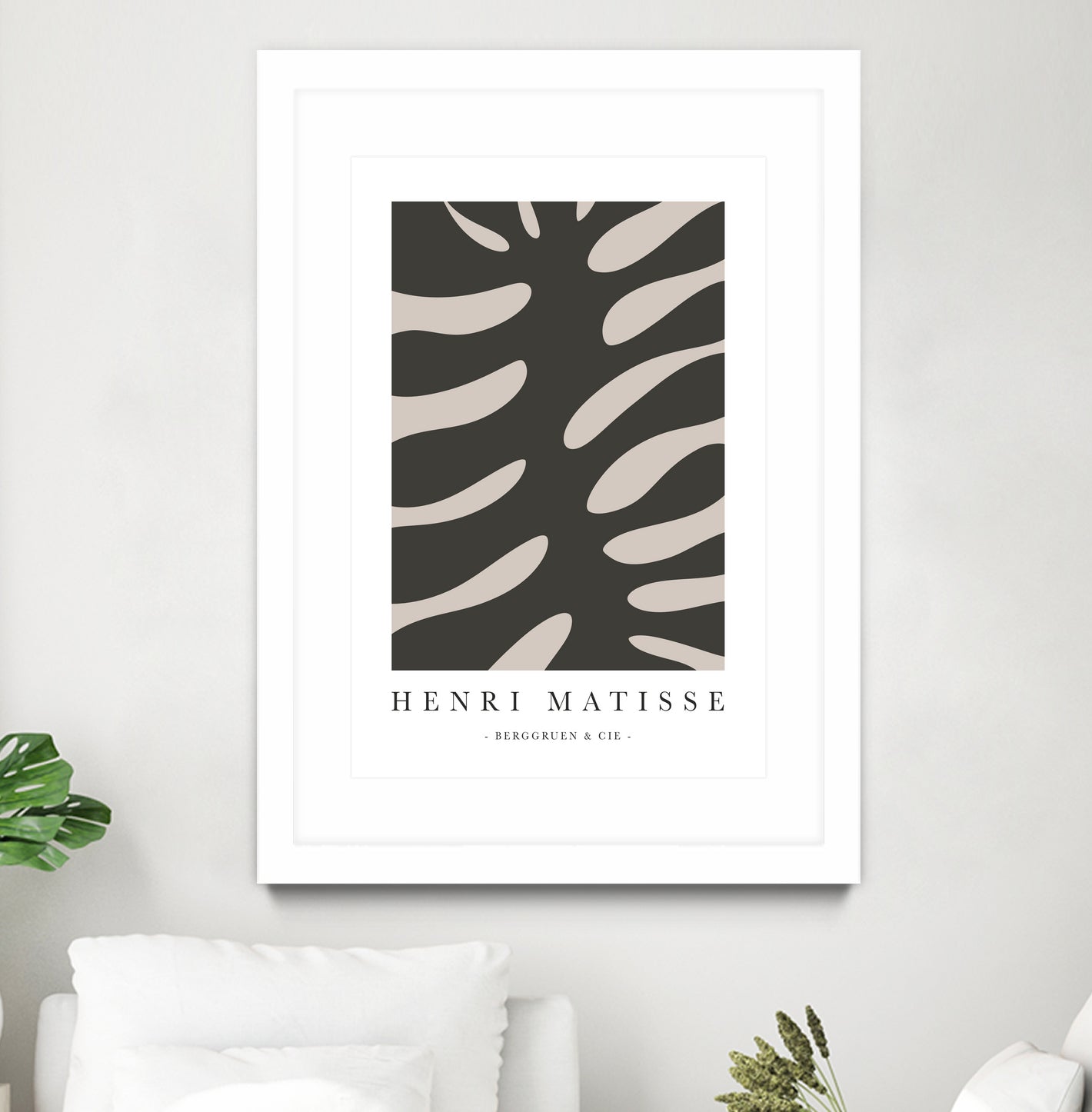 Inspiration II by M Studio on GIANT ART - beige