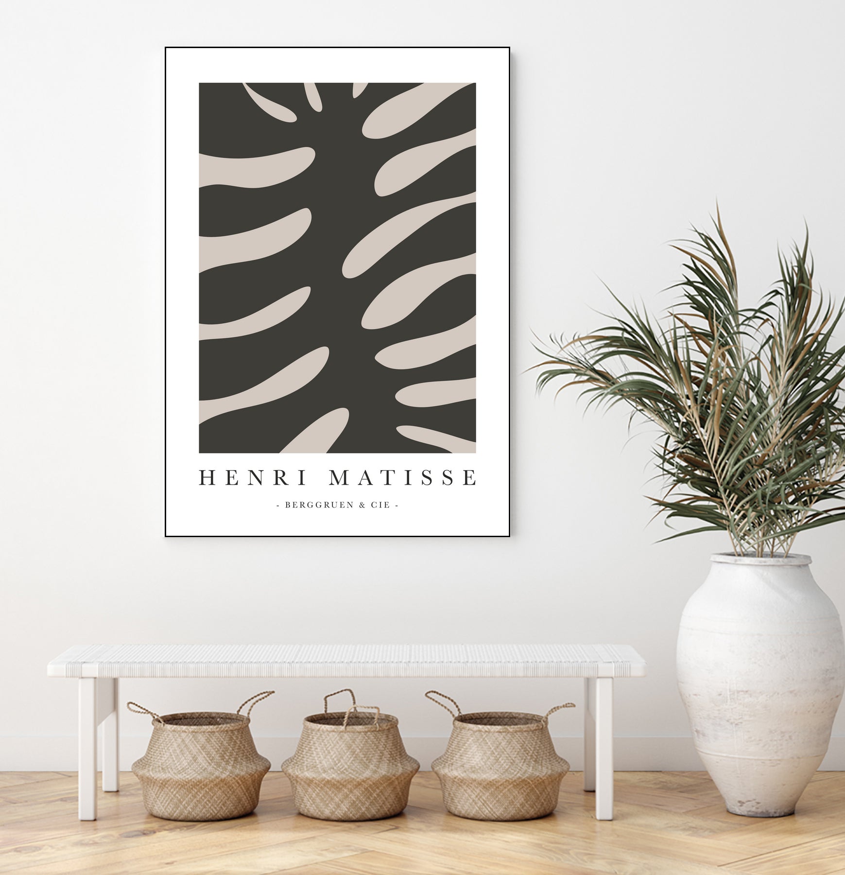 Inspiration II by M Studio on GIANT ART - beige