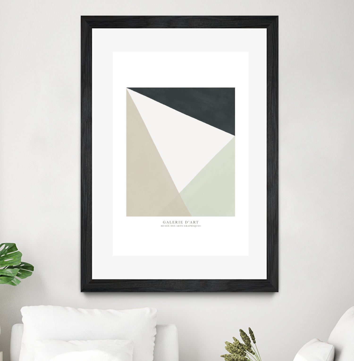 Art Graphique I by M Studio on GIANT ART - beige scandinavian