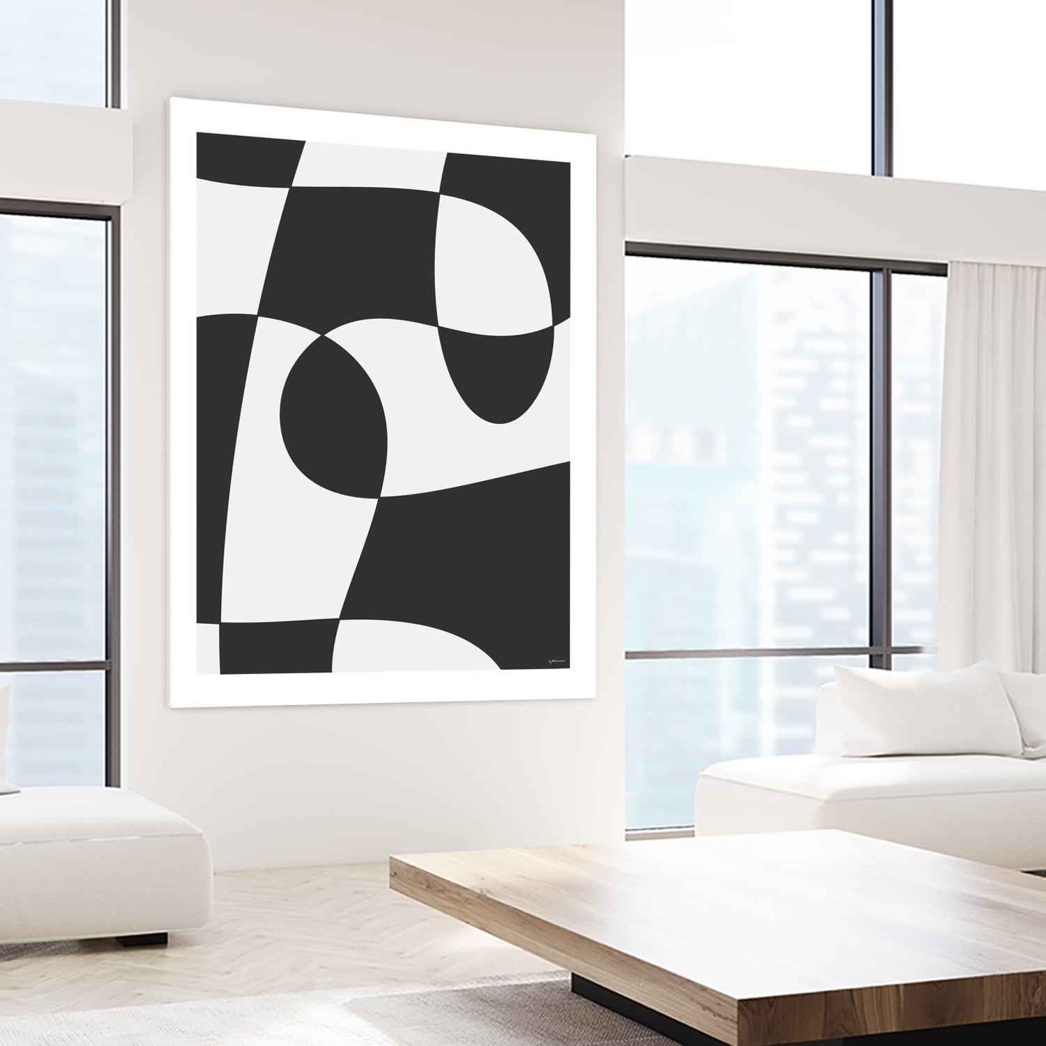 Forms of Art IV by M Studio on GIANT ART - black and white