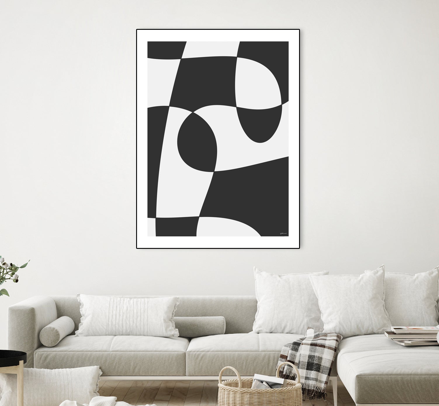 Forms of Art IV by M Studio on GIANT ART - black and white