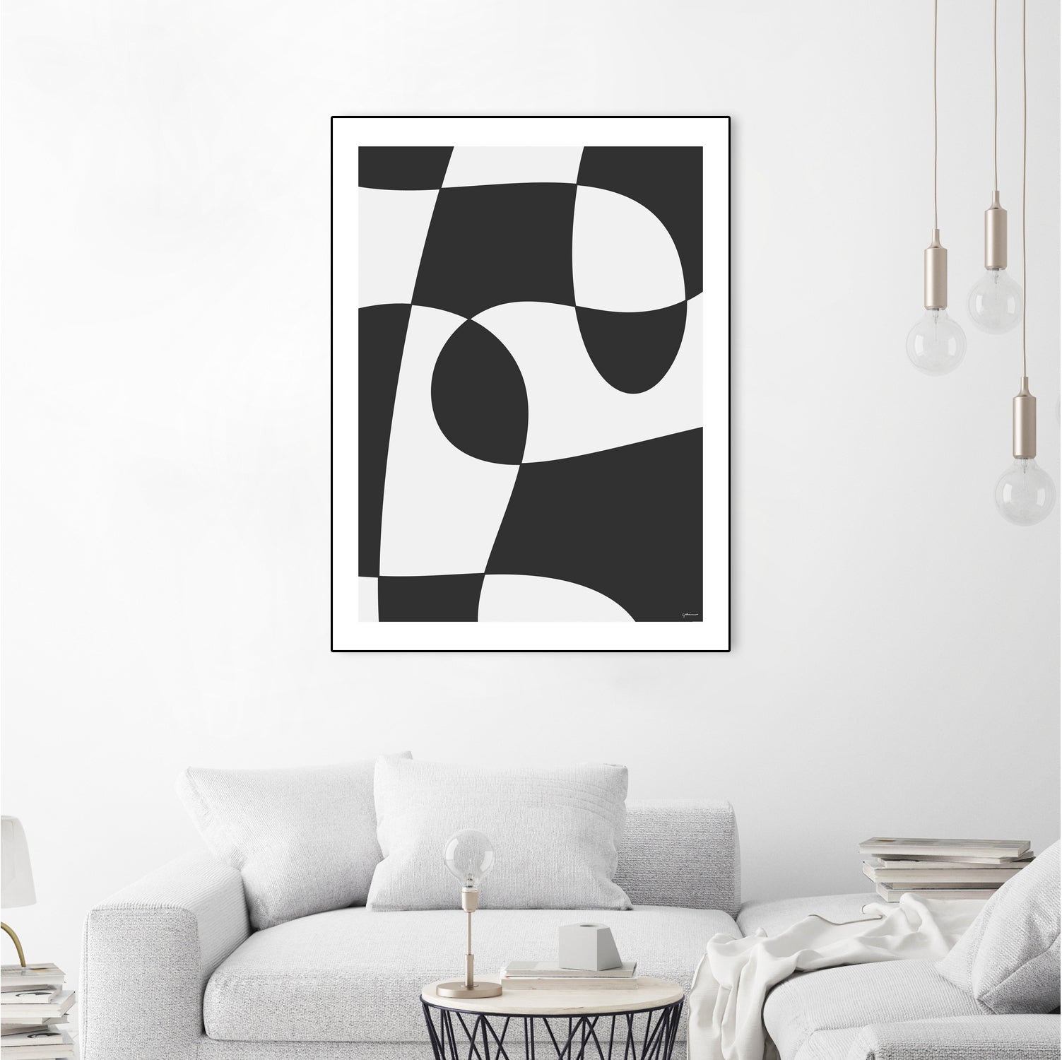 Forms of Art IV by M Studio on GIANT ART - black and white