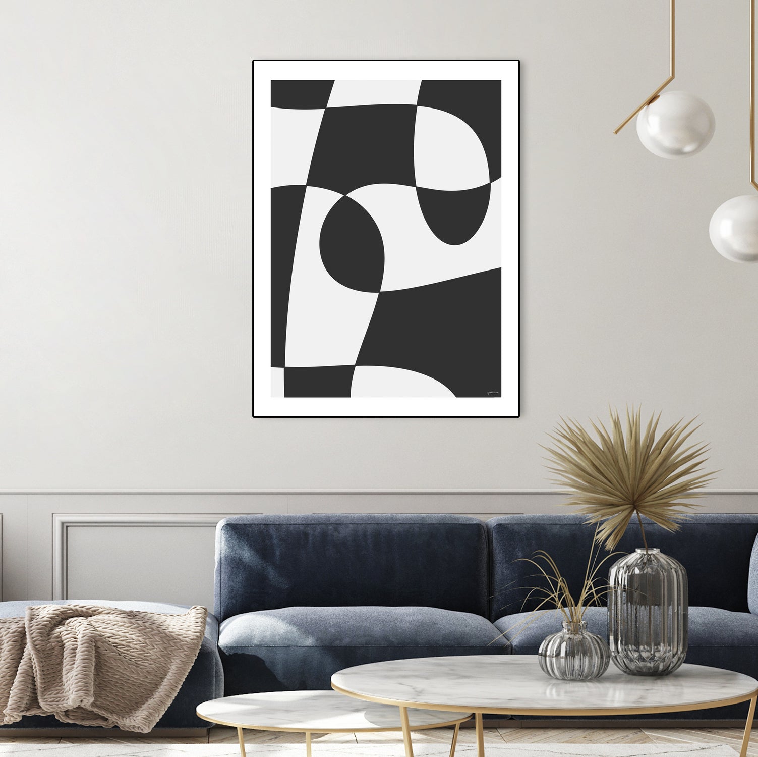 Forms of Art IV by M Studio on GIANT ART - black and white