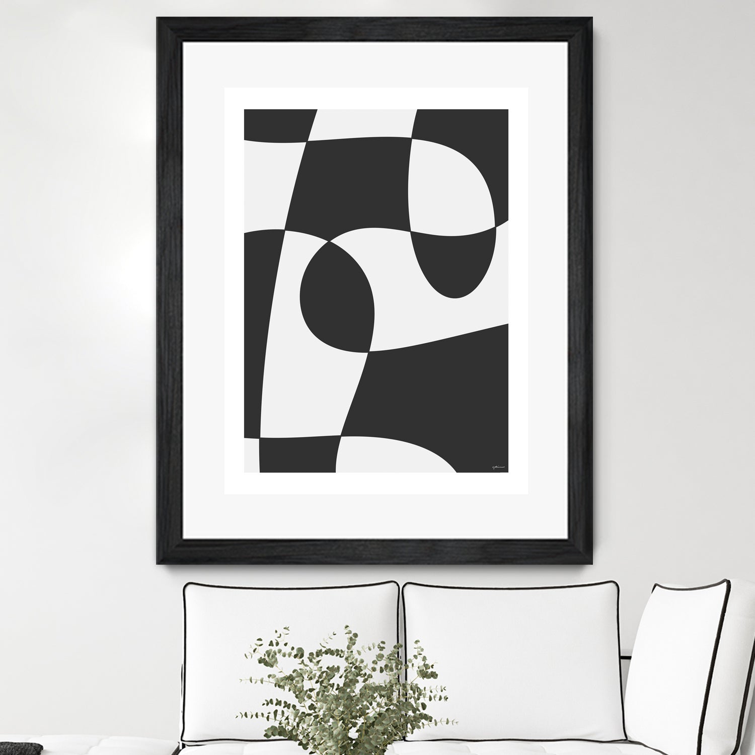 Forms of Art IV by M Studio on GIANT ART - black and white