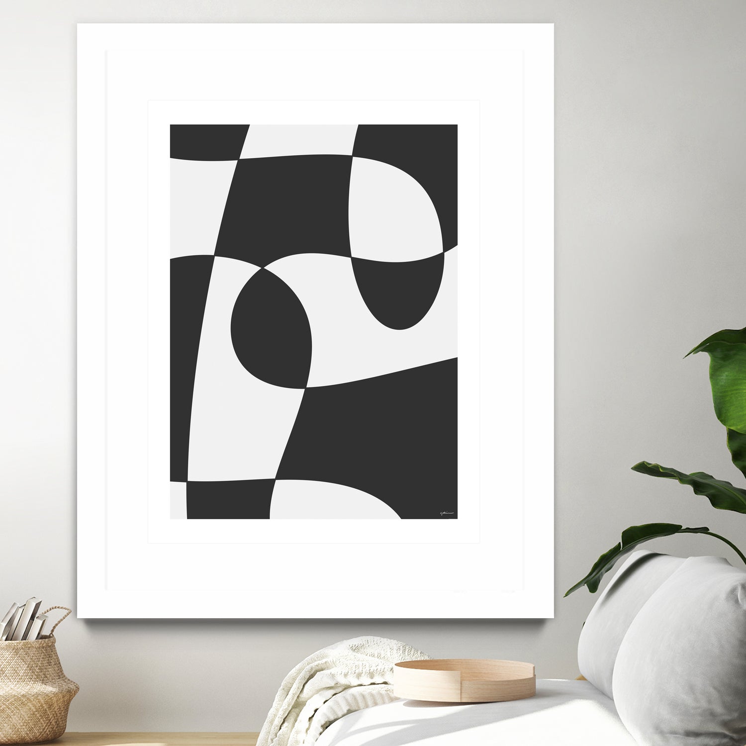 Forms of Art IV by M Studio on GIANT ART - black and white