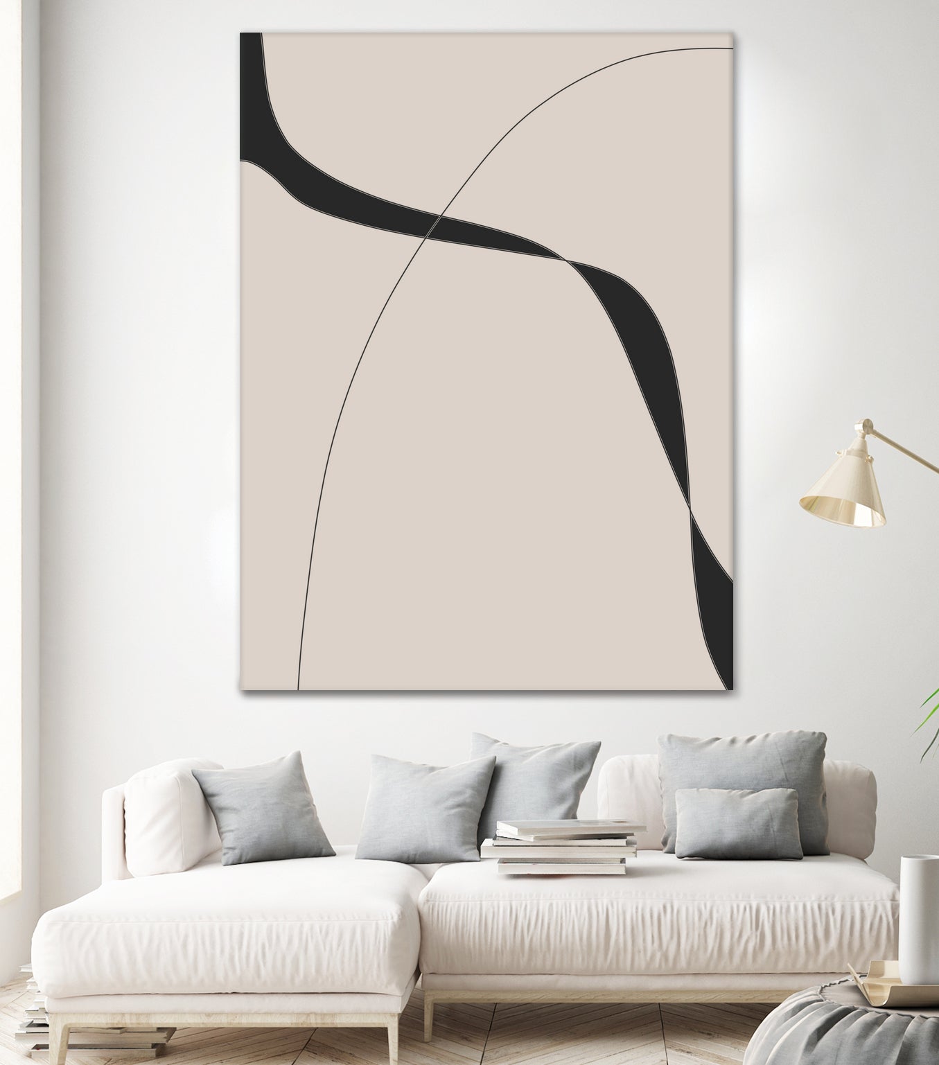 Black Shapes II by Clicart Studio on GIANT ART
