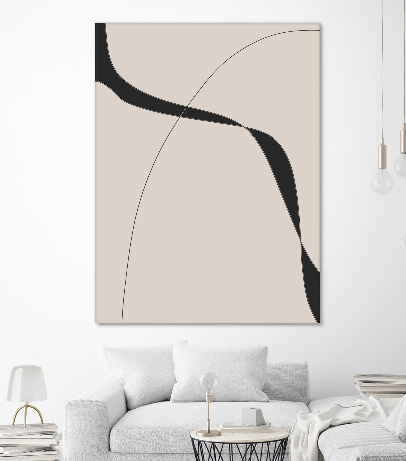 Black Shapes II by Clicart Studio on GIANT ART