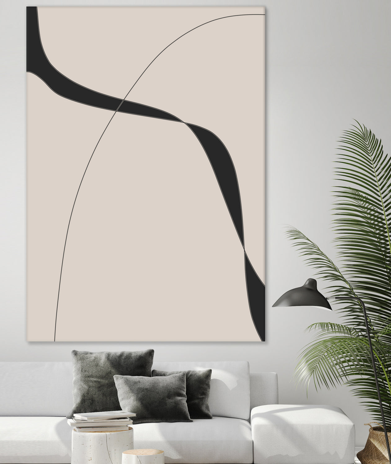 Black Shapes II by Clicart Studio on GIANT ART