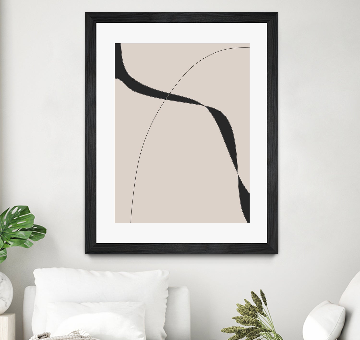 Black Shapes II by M Studio on GIANT ART