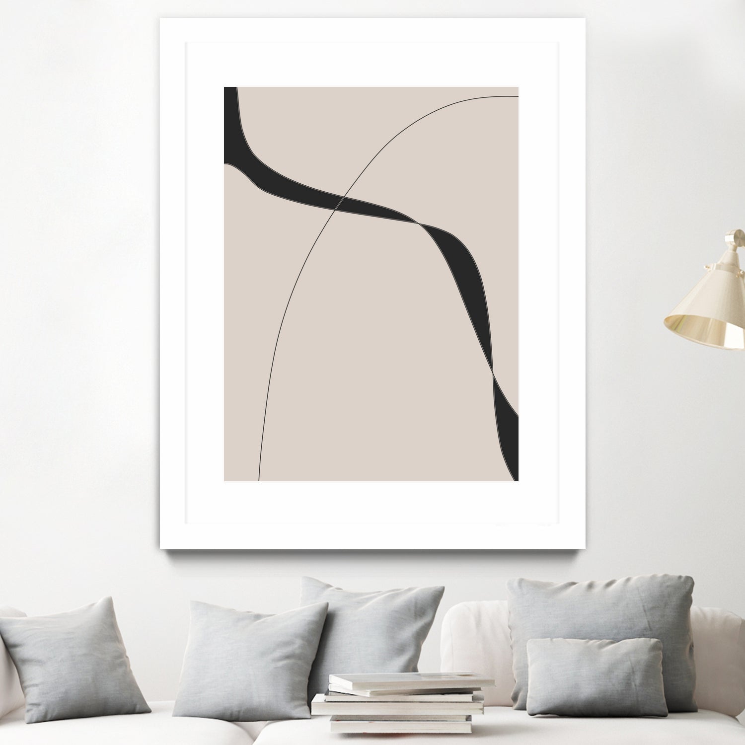 Black Shapes II by M Studio on GIANT ART