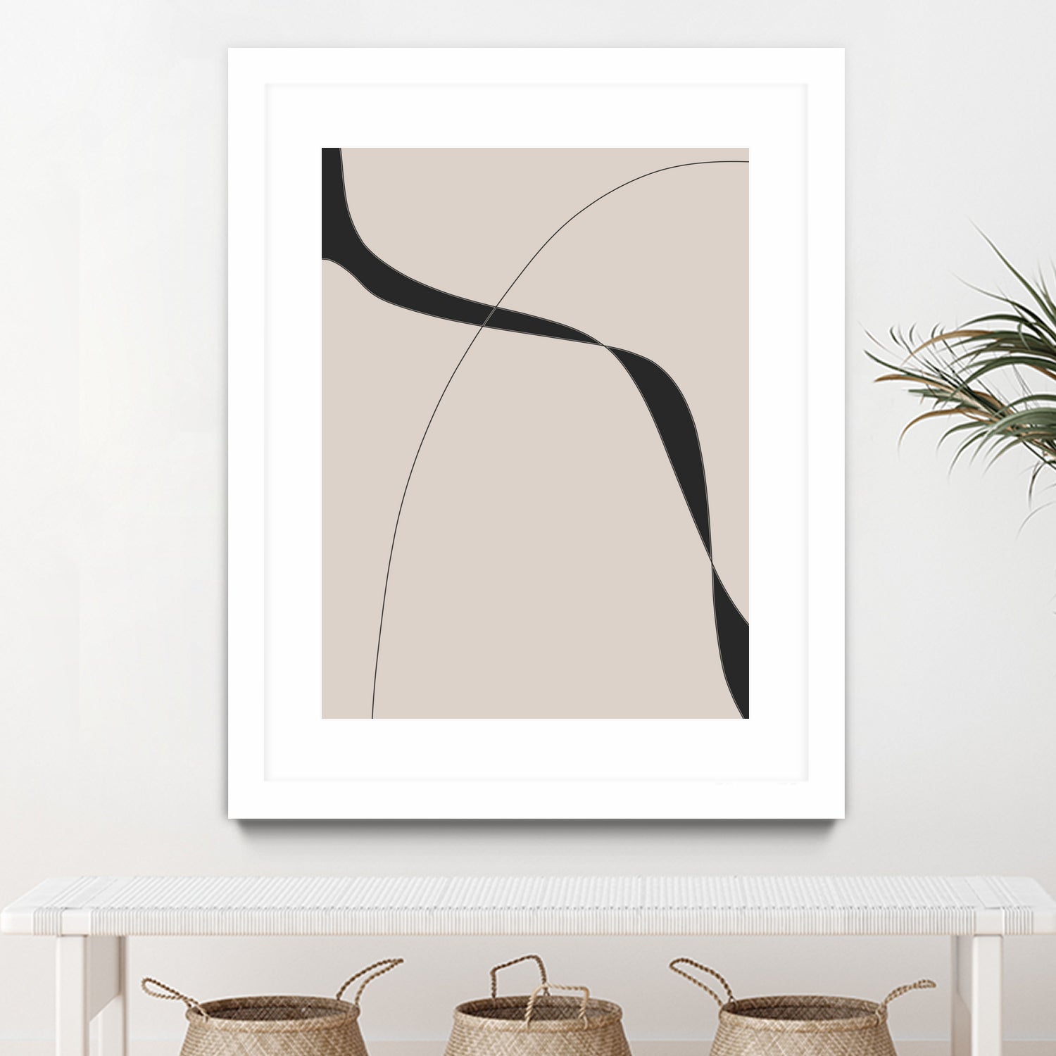 Black Shapes II by M Studio on GIANT ART