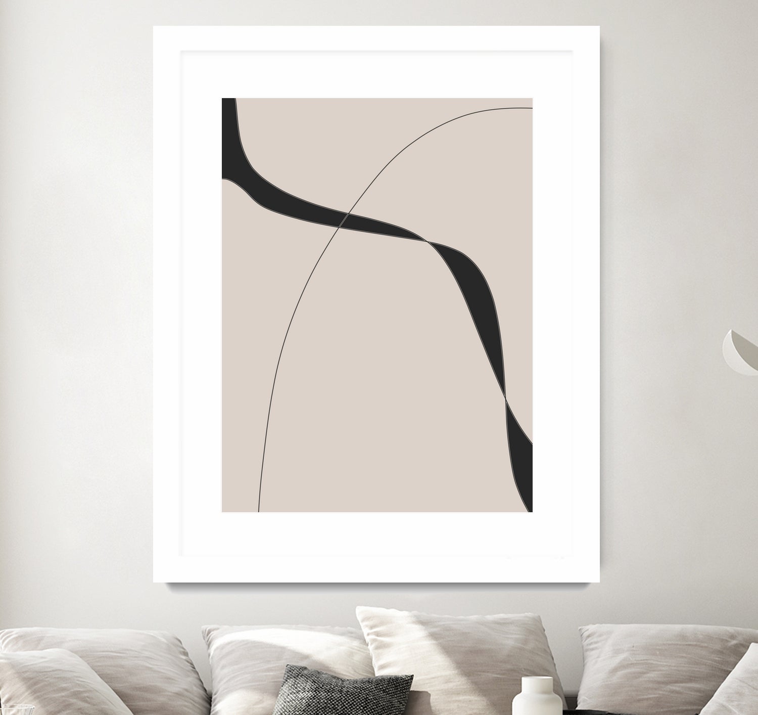 Black Shapes II by M Studio on GIANT ART