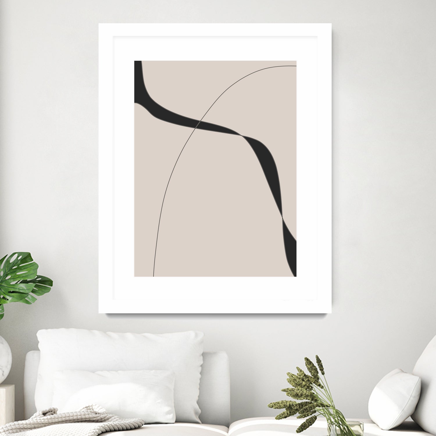 Black Shapes II by M Studio on GIANT ART