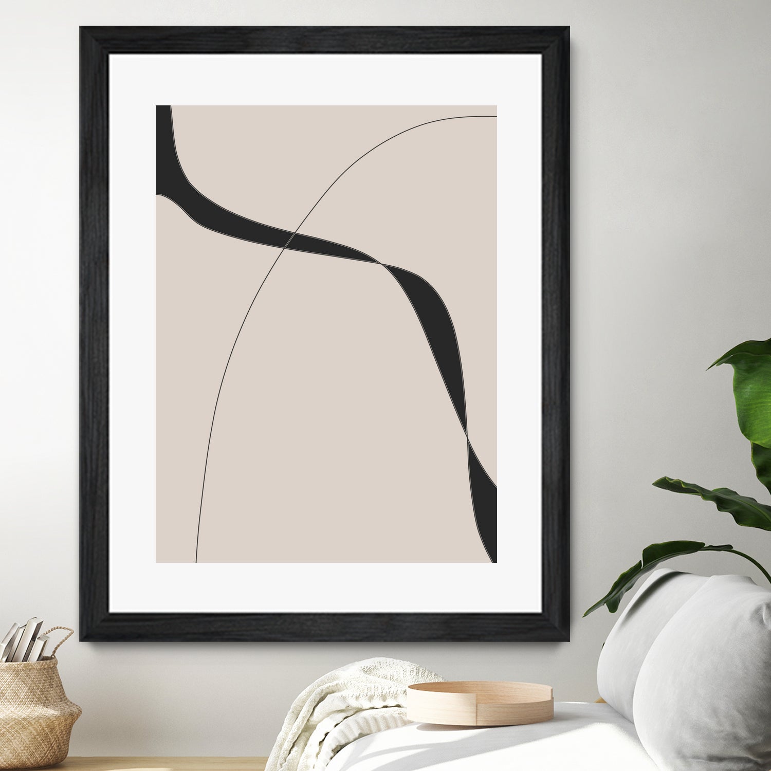 Black Shapes II by M Studio on GIANT ART