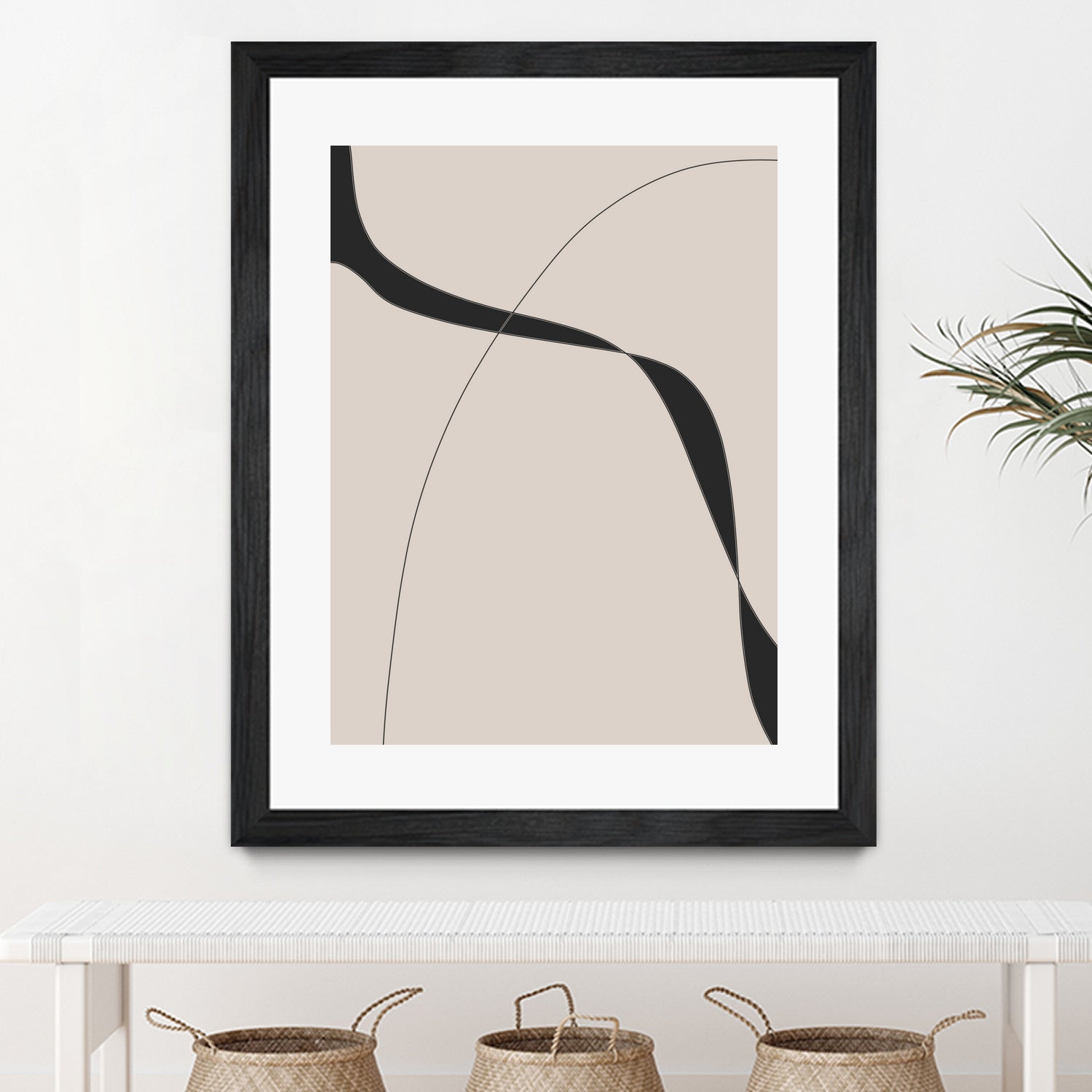 Black Shapes II by M Studio on GIANT ART