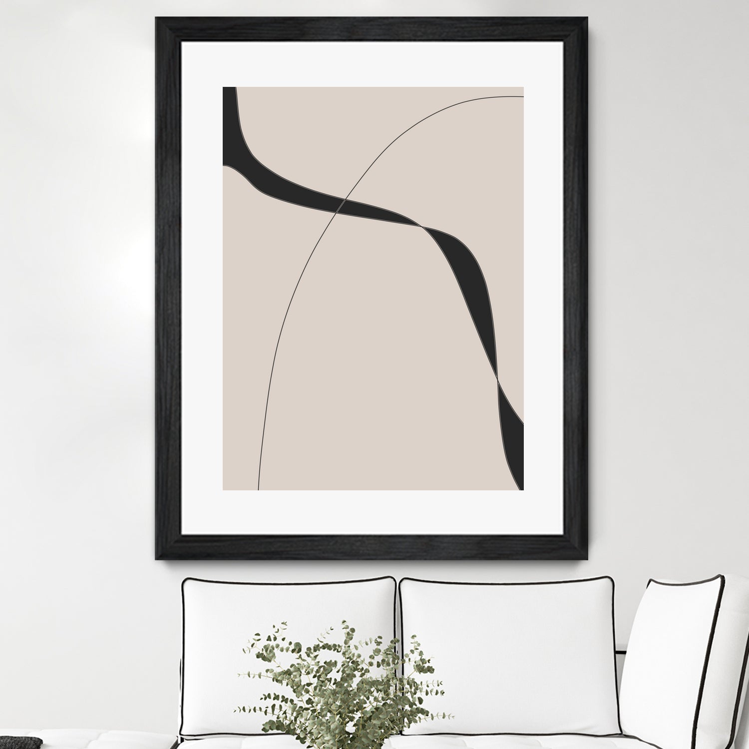 Black Shapes II by M Studio on GIANT ART