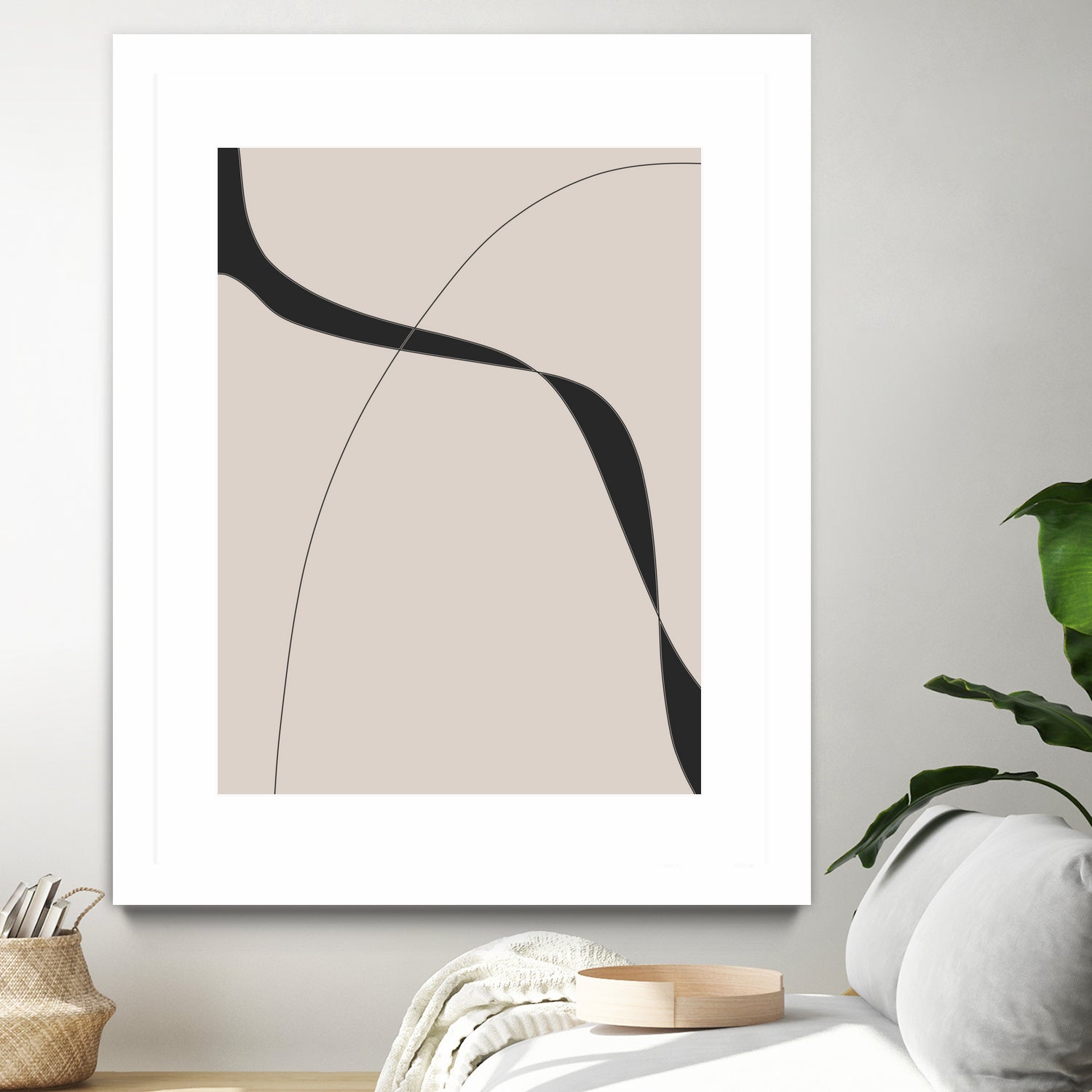 Black Shapes II by M Studio on GIANT ART